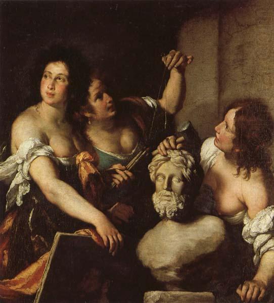 Bernardo Strozzi Allegory of the Arts china oil painting image